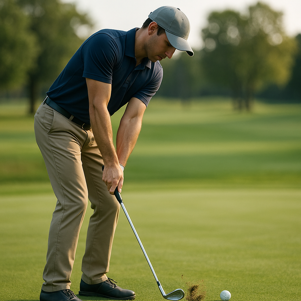How to Fix a Chunked Iron Shot: Addressing Weight Transfer Issues — Ball Striking guide