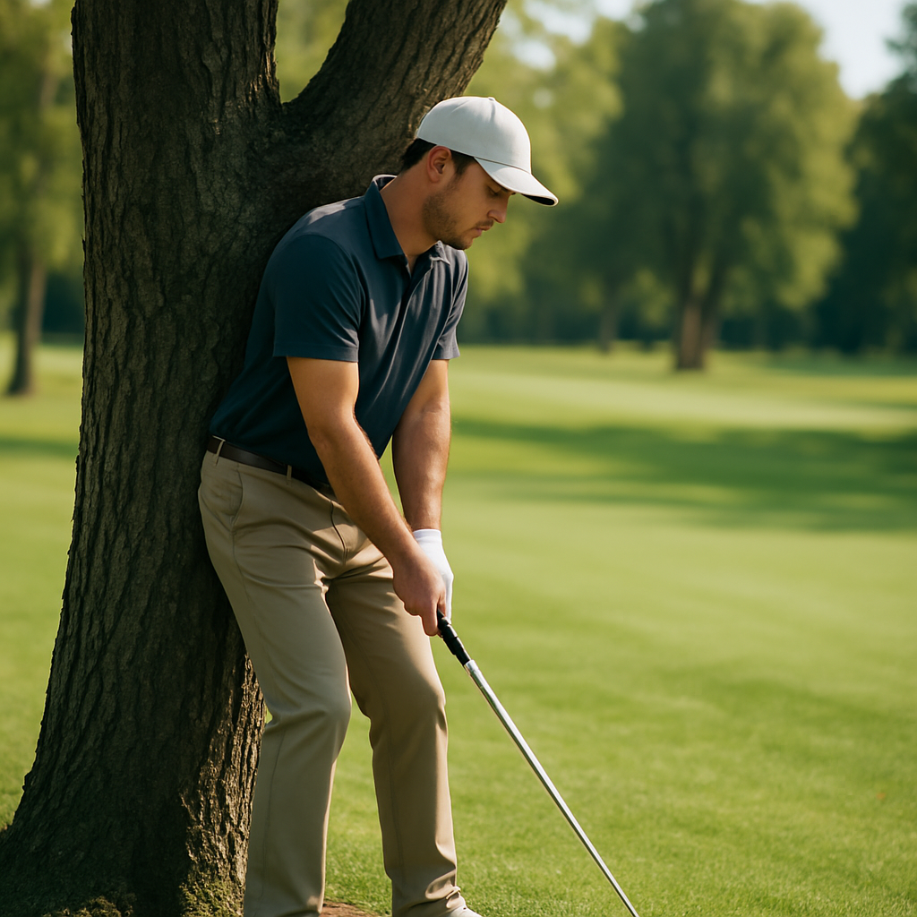 Can You Lean on a Tree for Support While Hitting in Golf? — News guide