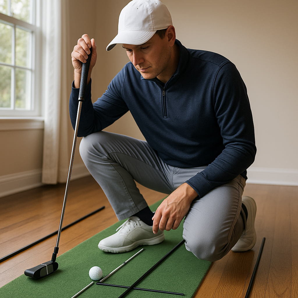 Master Putting Alignment at Home: 3 Simple Drills — Instruction guide